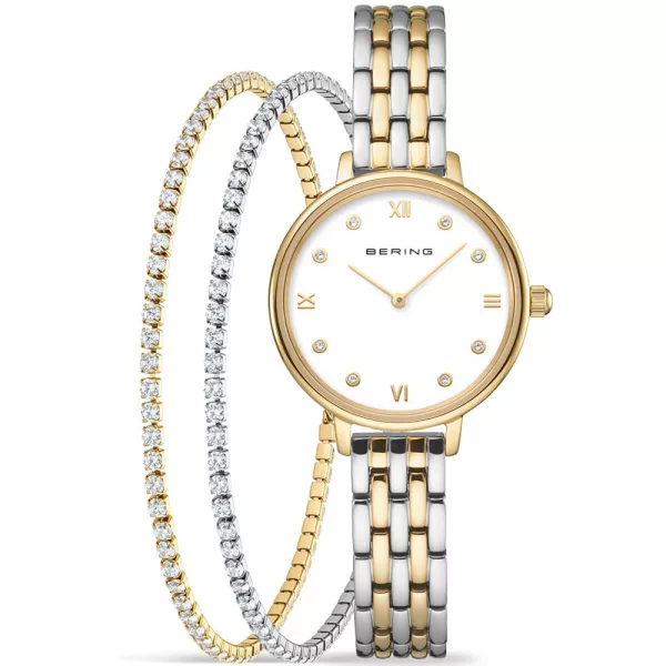 Bering Classic Damenuhr Satz 11028-714-GWP