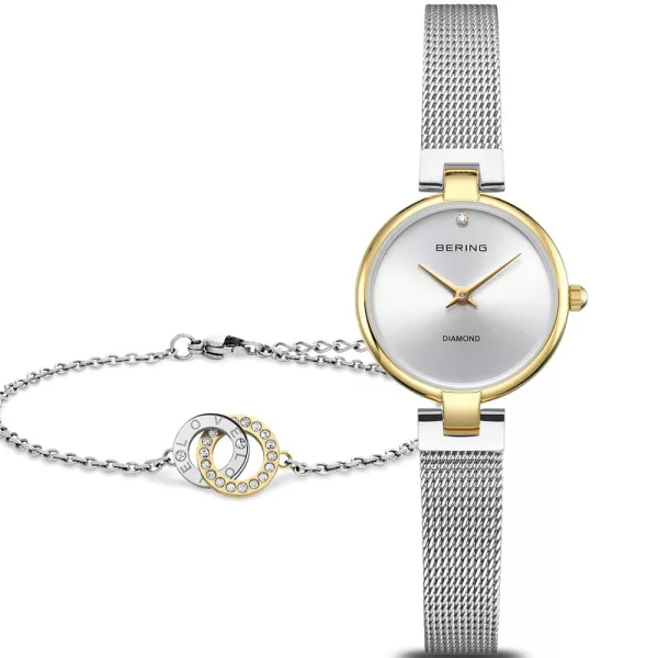 Bering Classic 15th Anniversary Damenuhr Satz 17724-010-GWP