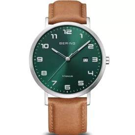 Bering Titanium Herrenuhr 18640-568