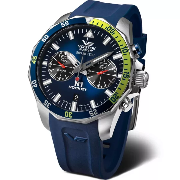 Vostok Europe N1 Rocket Herrenuhr 6S21-225A708-SB