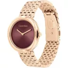 Calvin Klein Twisted Bezel Damenuhr CK25100067