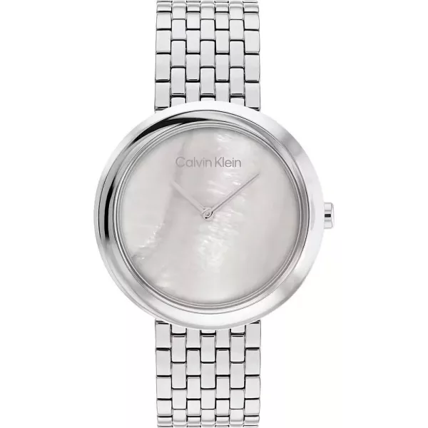 Calvin Klein Twisted Bezel Damenuhr CK25200320