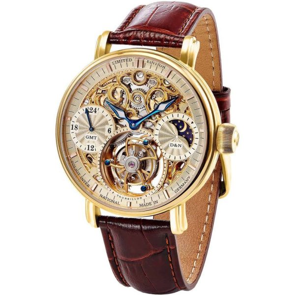 Poljot International Tourbillon Skeleton Limited Edition Herrenuhr 3360T66