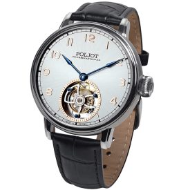   Poljot International Tourbillon Limited Edition Herrenuhr 3400.T-XVIII-SS