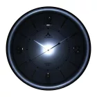 Astron Wanduhr 3547-0 – zweifarbig