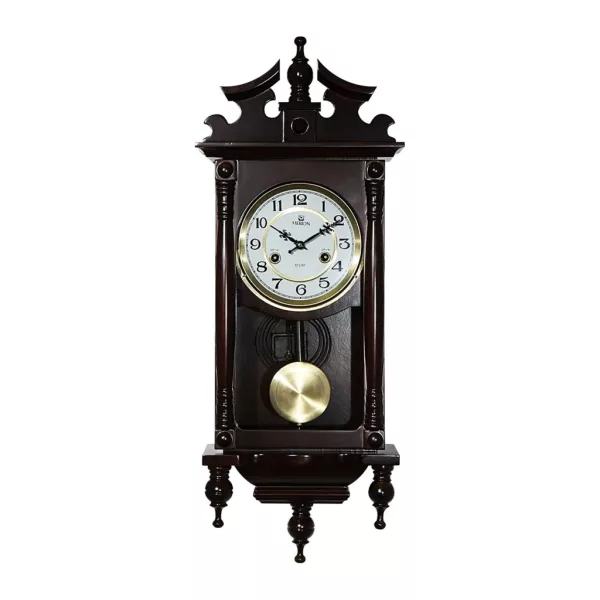 Merion Holz-Pendel-Wanduhr 3941-2 – Nussbaum