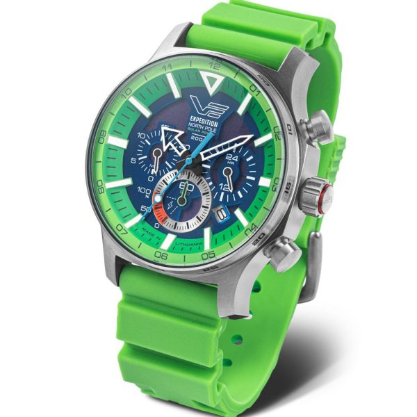 Vostok Europe Expedition North Pole-1 Solar Power Chronograph Herrenuhr VK42-595A733