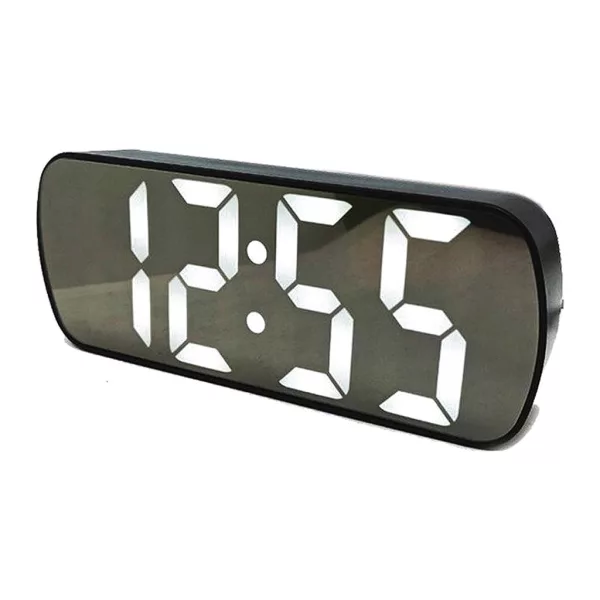 LED-Tischwecker 6626-0 – Schwarz