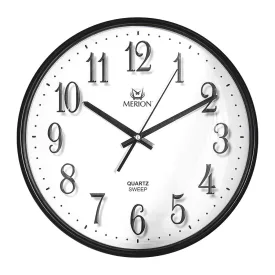 Merion Wanduhr 6714-3 – Schwarz