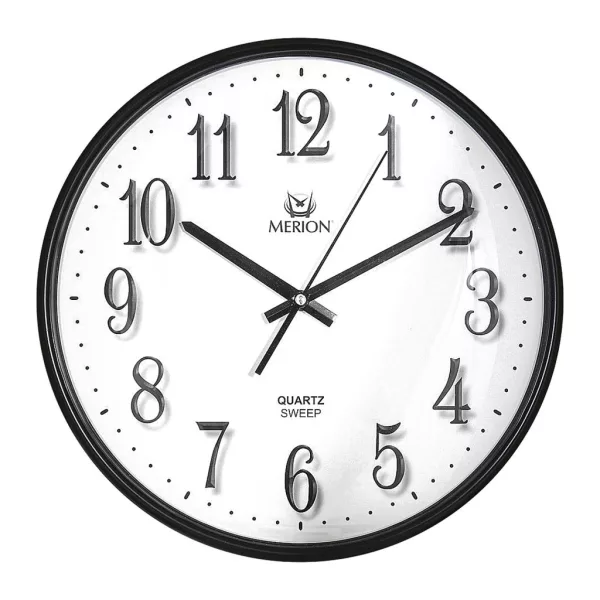 Merion Wanduhr 6714-3 – Schwarz