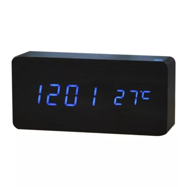 LED-Tischwecker 6837-1 – Grau
