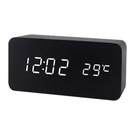 LED-Tischwecker 6837-2 – Grau