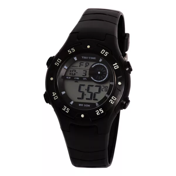 Tiko Time digitale Damenuhr 7455-0 – schwarz