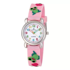Tiko Time Kinderuhr mit Frosch-Motiv 7461-7