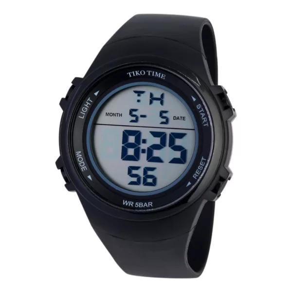 Tiko Time digitale Herrenuhr 7465-8 – schwarz