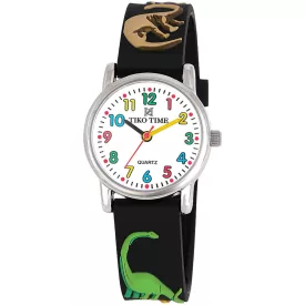 Tiko Time Kinderuhr mit Dino-Motiv 7466-1