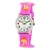 Tiko Time Kinderuhr mit 3D-Armband in lila 7467-6