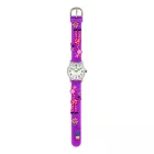 Tiko Time Kinderuhr mit 3D-Armband in lila 7468-2