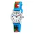Tiko Time Kinderuhr mit 3D-Armband in blau 7468-6