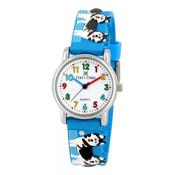 Tiko Time Kinderuhr mit Hunde-Motiv 7469-0
