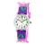 Tiko Time Kinderuhr mit 3D-Armband in lila 7469-1