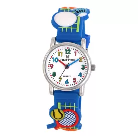 Tiko Time Kinderuhr mit Ball-Motiv 7471-7