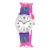 Tiko Time Kinderuhr mit Blumen-Motiv 7472-2