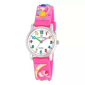 Tiko Time Kinderuhr mit Cupcake-Motiv 7472-3