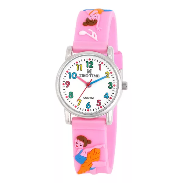 Tiko Time Kinderuhr mit Ballerina-Motiv 7472-8