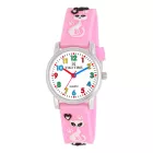 Tiko Time Kinderuhr mit Katzen-Motiv 7472-9
