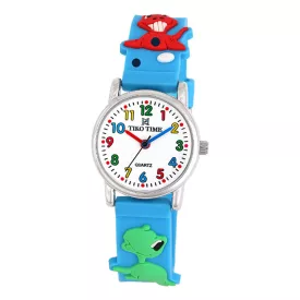 Tiko Time Kinderuhr mit Dino-Motiv 7473-1