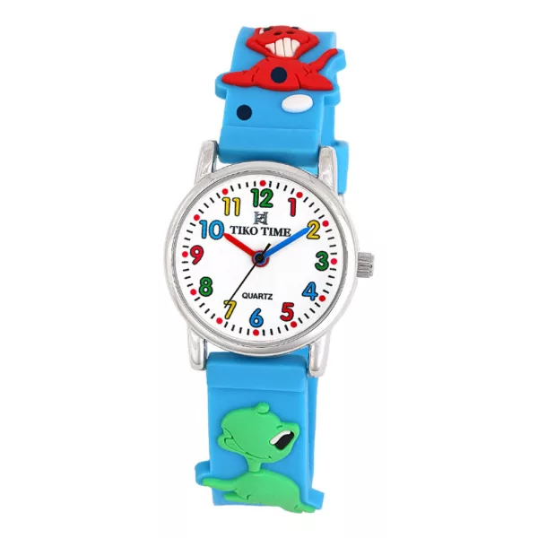 Tiko Time Kinderuhr mit Dino-Motiv 7473-1