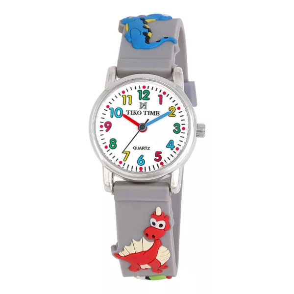 Tiko Time Kinderuhr mit Dino-Motiv 7474-1