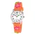 Tiko Time Kinderuhr mit Blumen-Motiv 7474-2