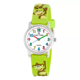 Tiko Time Kinderuhr mit Affen-Motiv 7474-3