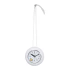 Tiko Time beschlagfreie Wanduhr 7592-8 – Weiß