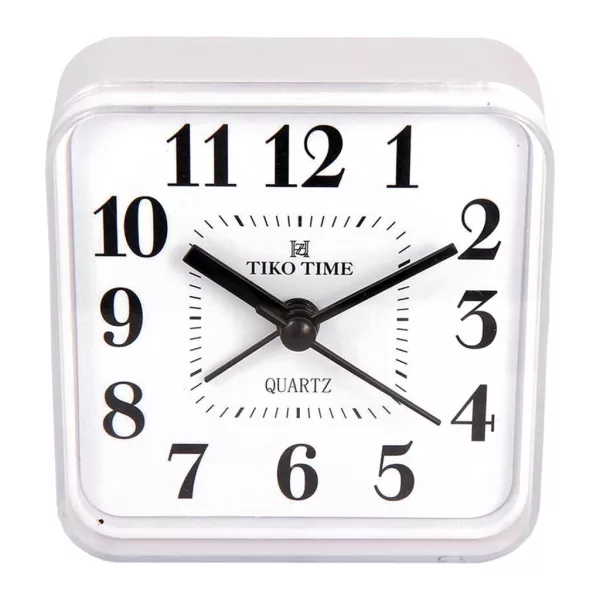Tiko Time Wecker 7634-9 – Weiß