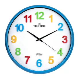 Tiko Time Wanduhr 7645-9 – Blau