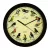 Tiko Time Wanduhr 7646-2 – Schwarz