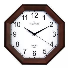 Tiko Time Holz-Wanduhr 7647-2 – Nussbaum