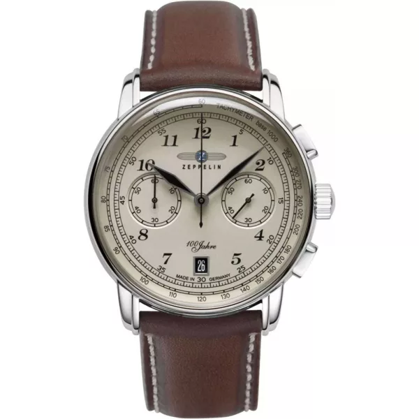 Zeppelin 100 Jahre Herrenuhr 7674-6