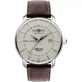 Zeppelin Atlantic Timezone Herrenuhr 8442-5
