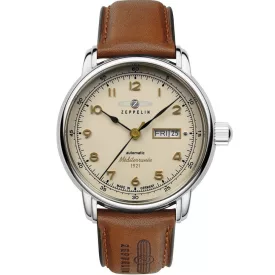 Zeppelin 100 Yahre Méditerranée Herrenuhr 9664-5