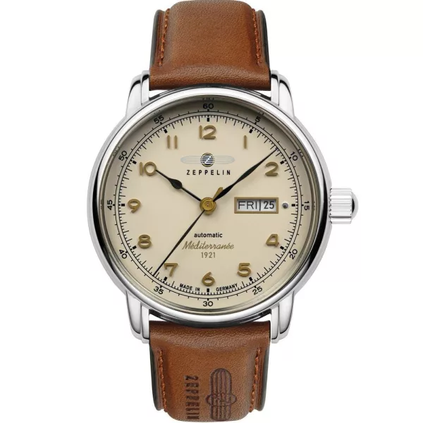 Zeppelin 100 Yahre Méditerranée Herrenuhr 9664-5