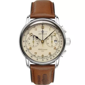 Zeppelin 100 Yahre Méditerranée Herrenuhr  9670-5