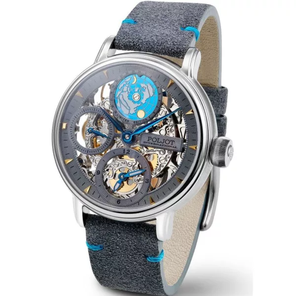 Poljot International Globetrotter Limited Edition Herrenuhr 9730.2940553