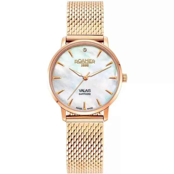 Roamer Valais Diamond Damenuhr Satz 989847 49 10 05