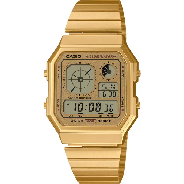 Casio Vintage Herrenuhr A130WEG-9A