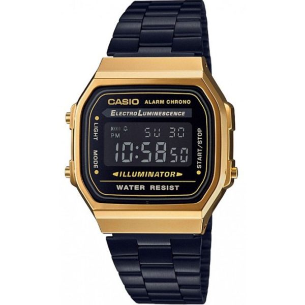 Casio Vintage unisex betrachten A168WEHB-1AEF