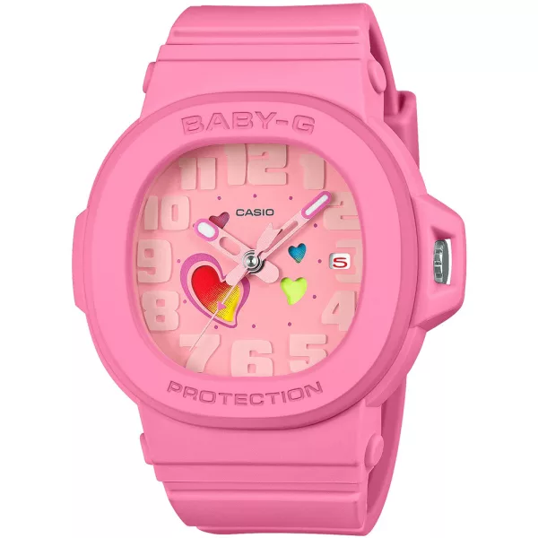 Casio Baby-G Playful Hearts Series Damenuhr BGA-10-4AER